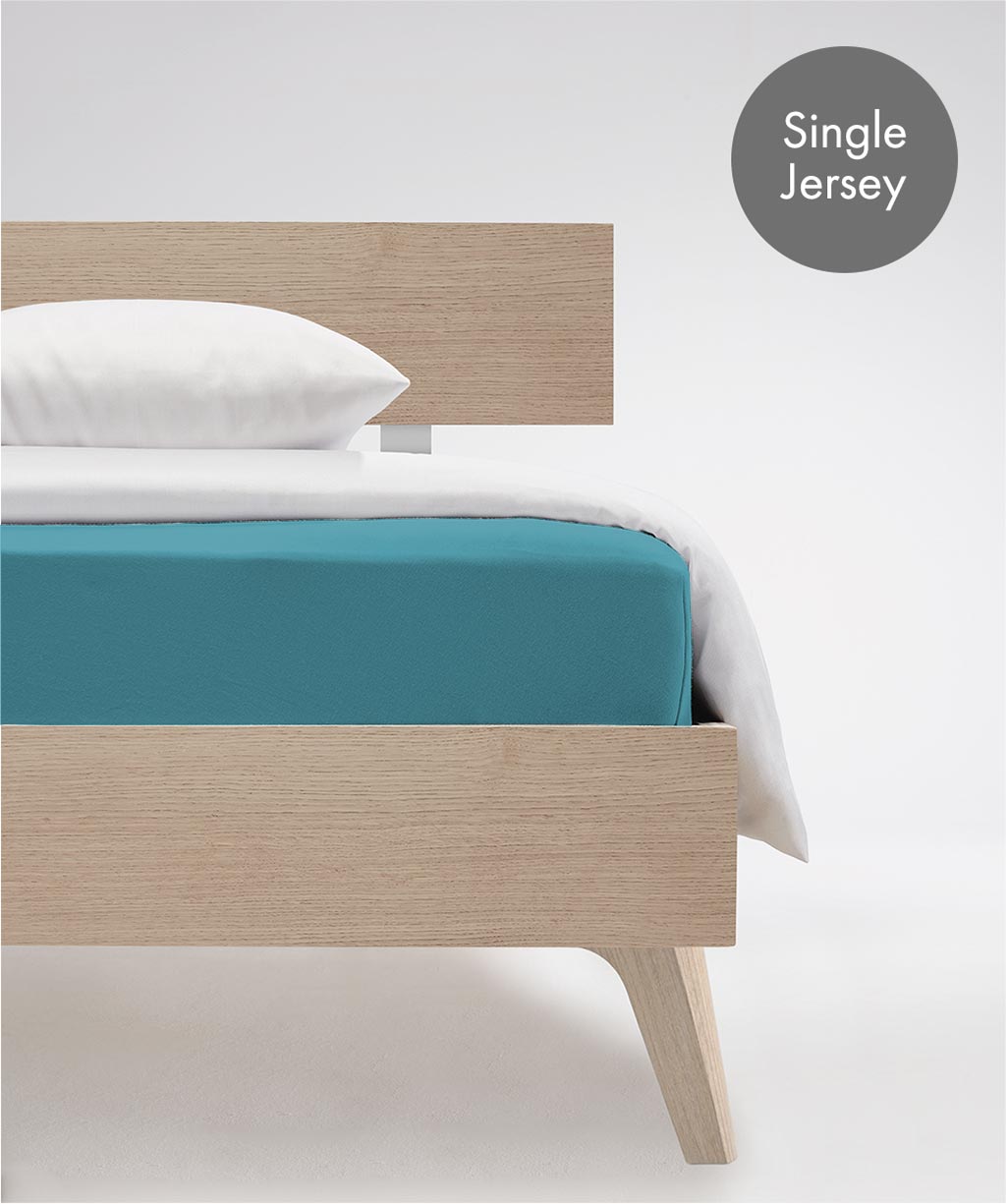 fleuresse Spannbettlaken "Jenny C aus feinfädigem Mako-Jersey" für Matratzen bis 23 cm Höhe von Fleuresse