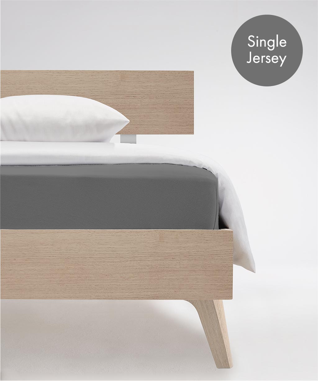 fleuresse Spannbettlaken "Jenny C aus feinfädigem Mako-Jersey" für Matratzen bis 23 cm Höhe von Fleuresse