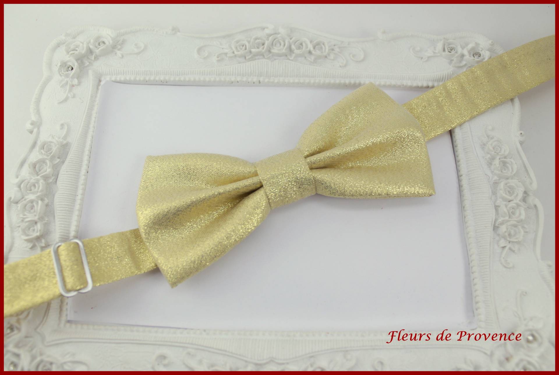 Fliege/Einstecktuch Goldstoff - Herren Kinder Babys Fliege/Einstecktuch Goldstoff - Herren Kinder Babys von FleursProvence