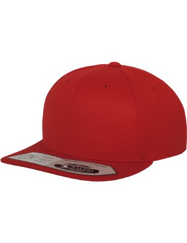 Flexfit 110 Fitted Snapback, Farbe Red von Flexfit