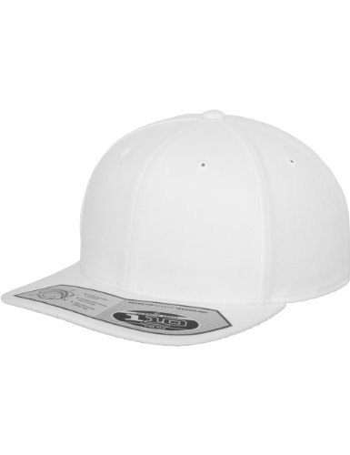 Flexfit 110 Fitted Snapback, Farbe White von Flexfit