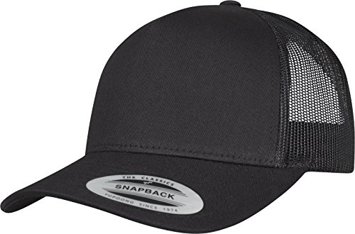 Flexfit Unisex 5-panel Retro Trucker Cap accessoire lifestyle, Schwarz, Einheitsgröße EU von Flexfit