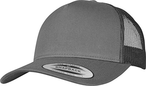 Flexfit Unisex 5-Panel Retro Trucker Cap, Damen und Herren Kappe, erhältlich in 6 Farben, Einheitsgröße von Flexfit