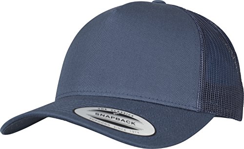 Flexfit Unisex 5-panel Retro Trucker Cap accessoire lifestyle, Navy, Einheitsgröße EU von Flexfit