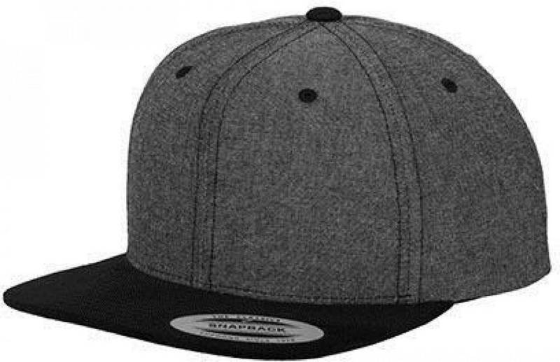 Flexfit Baseball Cap Chambray-Suede Snapback Cap / Kappe / Mütze / Hut von Flexfit