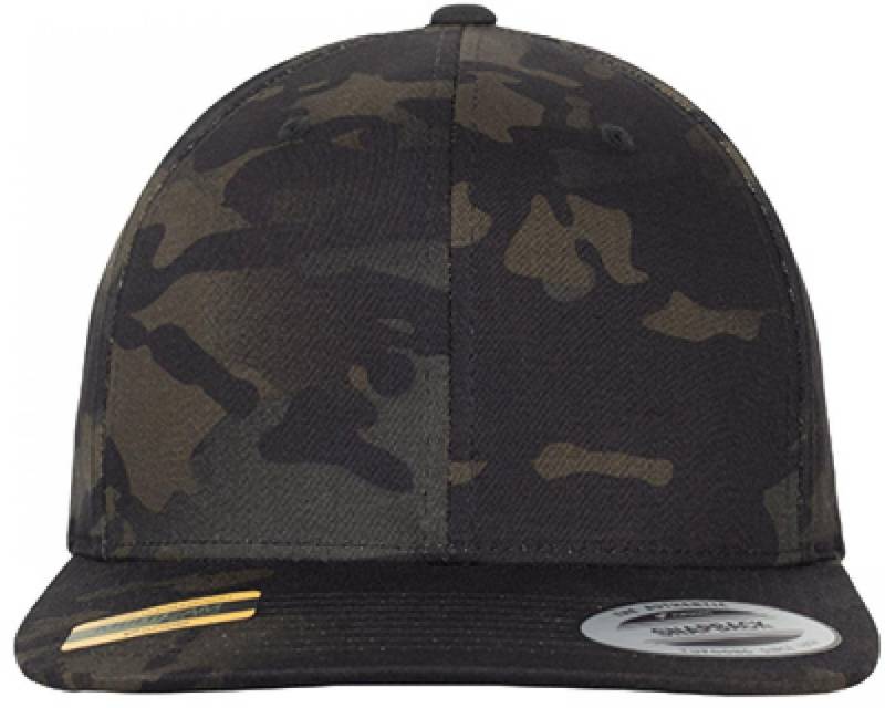 Flexfit Baseball Cap Classic Snapback Multicam, Tonaler Snap-Verschluss von Flexfit
