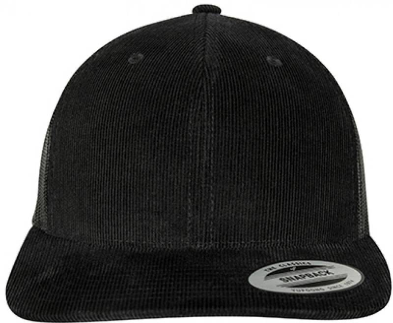 Flexfit Baseball Cap Corduroy Retro Trucker, Snackback-Verschluss von Flexfit