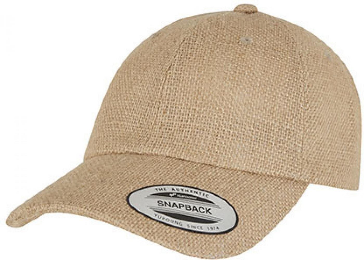 Flexfit Baseball Cap Dad Jute Cap Herren von Flexfit