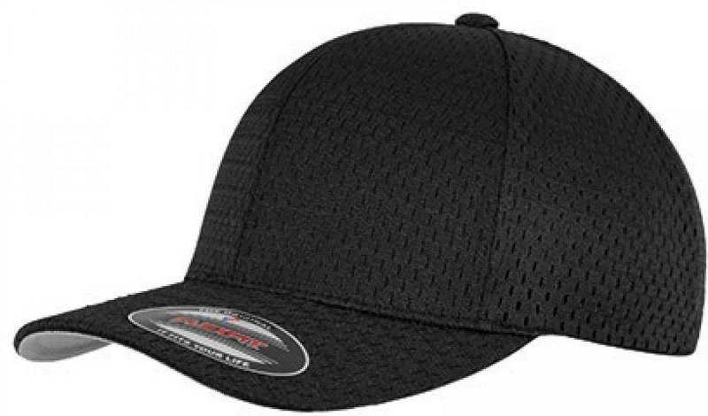 Flexfit Baseball Cap Flexfit Athletic Mesh Cap, Silberne Schirmunterseite von Flexfit
