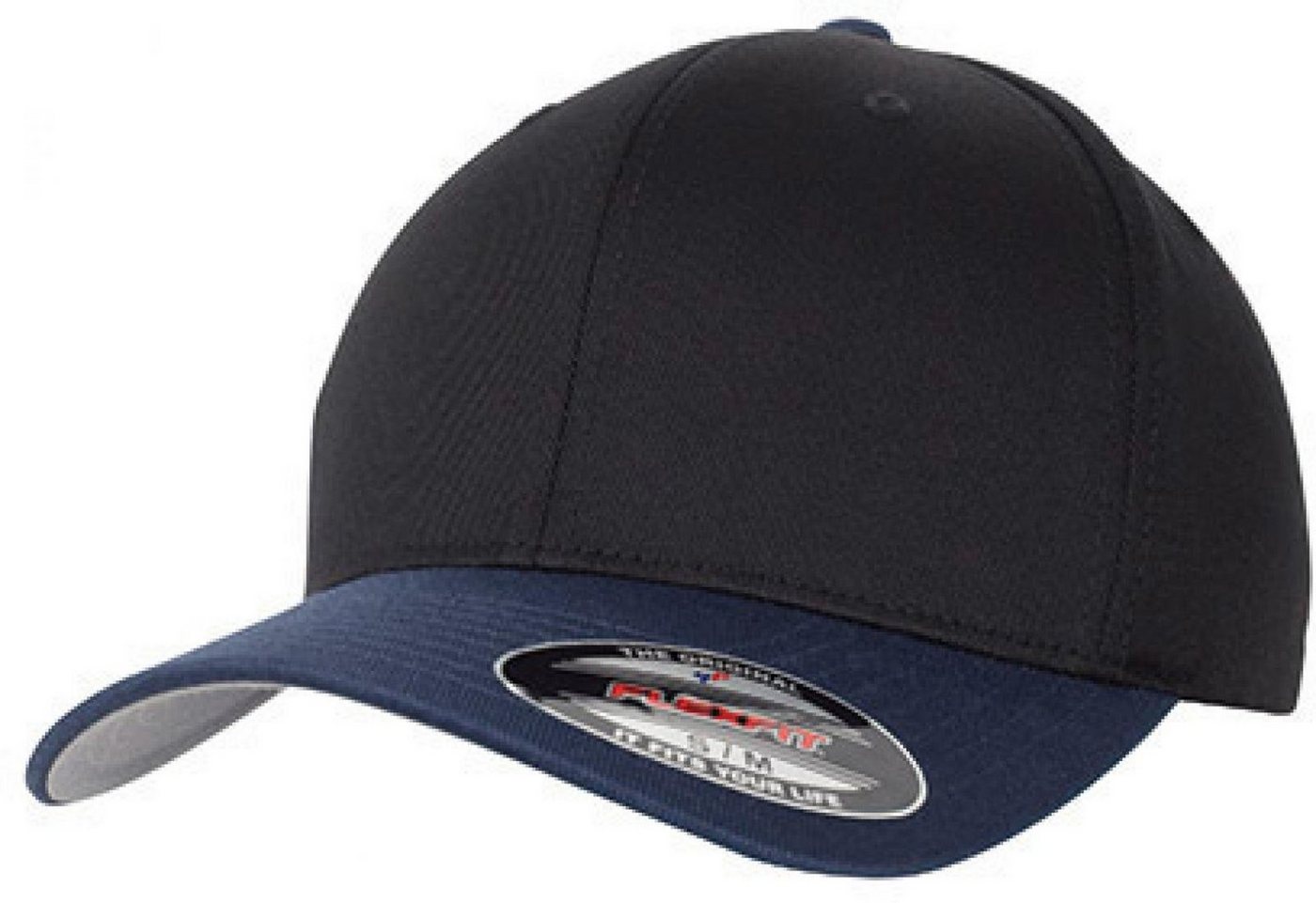 Flexfit Baseball Cap Flexfit Wooly Combed 2-Tone Cap, wetterbeständiges Material Flexfit Baseball Cap Flexfit Wooly Combed 2-Tone Cap, wetterbeständiges Material von Flexfit