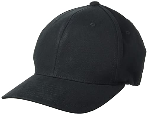 Flexfit Uni 6377-Flexfit Brushed Twill Cap, Black, L/XL von Flexfit