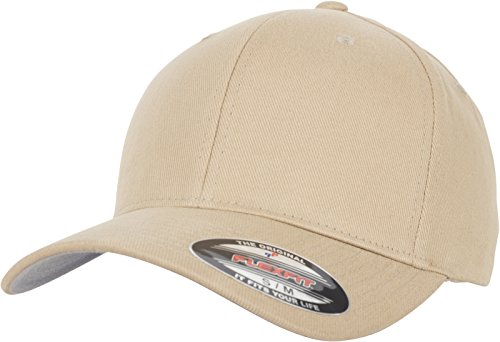 Flexfit Uni 6377-Flexfit Brushed Twill Cap, Khaki, L/XL von Flexfit