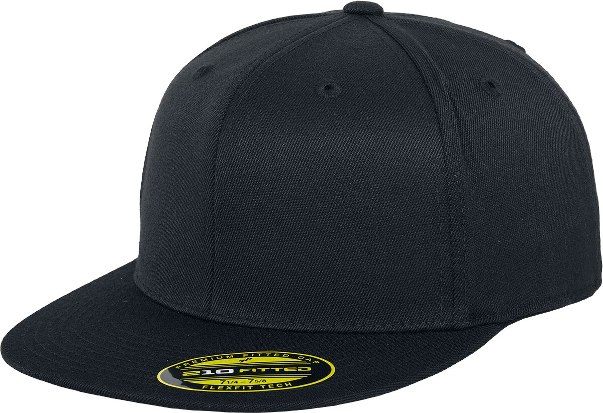 Flexfit Cap - Premium 210 Fitted - schwarz von Flexfit