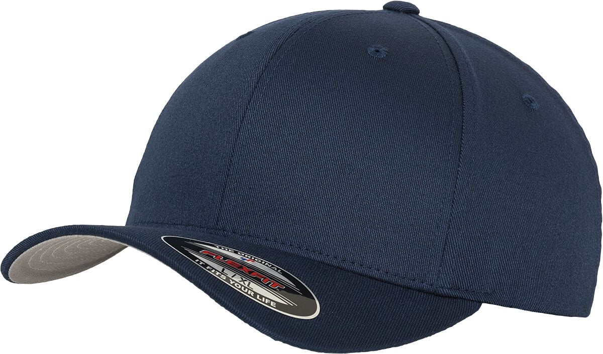 Flexfit Cap - Wooly Combed - navy von Flexfit