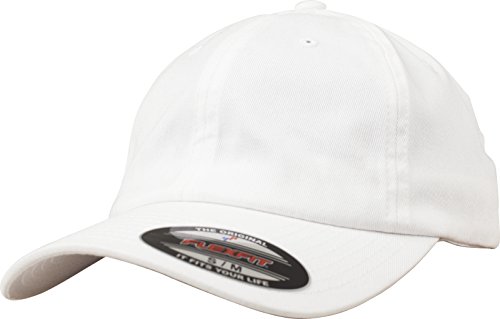 Flexfit Cotton Twill Dad Cap Unisex Kappe für Damen und Herren, L/XL von Flexfit