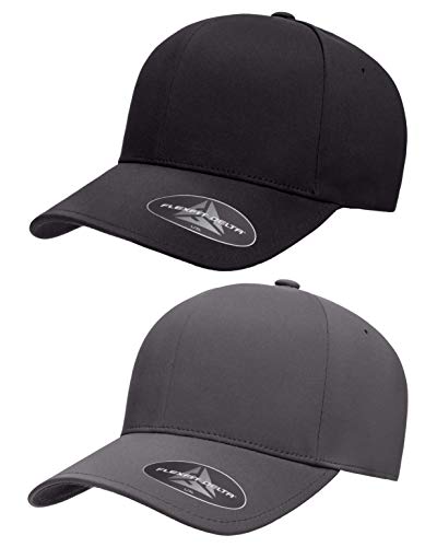Flexfit Delta Seamless Cap - Schwarz - S/M von Flexfit