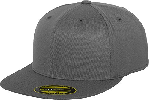 Flexfit Erwachsene Mütze Premium 210 Fitted, grau (darkgrey), L/XL von Flexfit