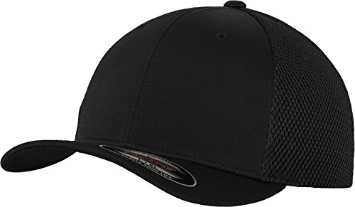 Flexfit Erwachsene Mütze Tactel Mesh, Black, L/XL, 6533 von Flexfit