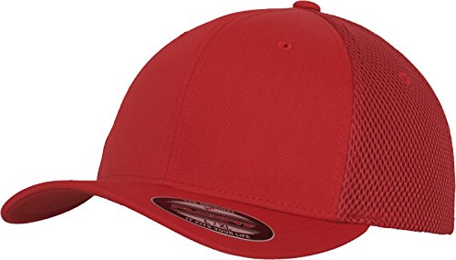 Flexfit Erwachsene Mütze Tactel Mesh, Red L/XL von Flexfit