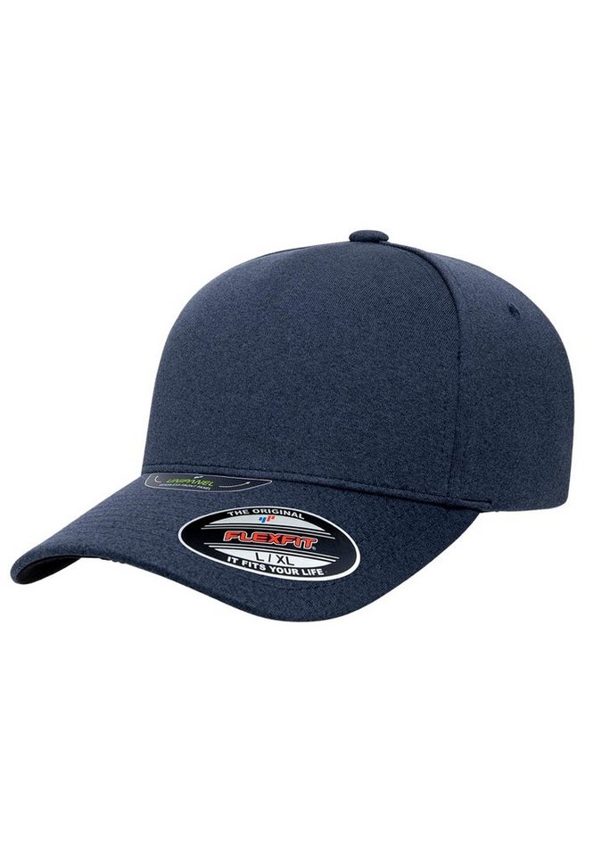 Flexfit Fitted Cap Unipanel Melange Cap von Flexfit