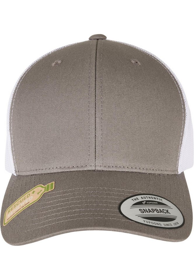 Flexfit Trucker Cap Flexfit Caps YP CLASSICS RECYCLED RETRO TRUCKER CAP 2-TONE von Flexfit