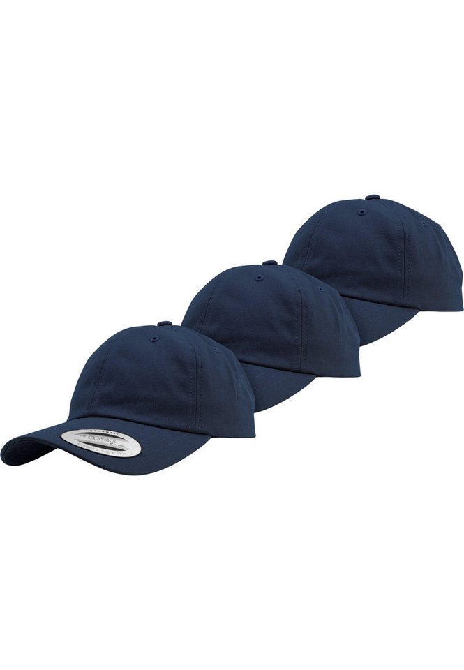 Flexfit Flex Cap Flexfit Low Profile Cotton Twill 3-Pack von Flexfit