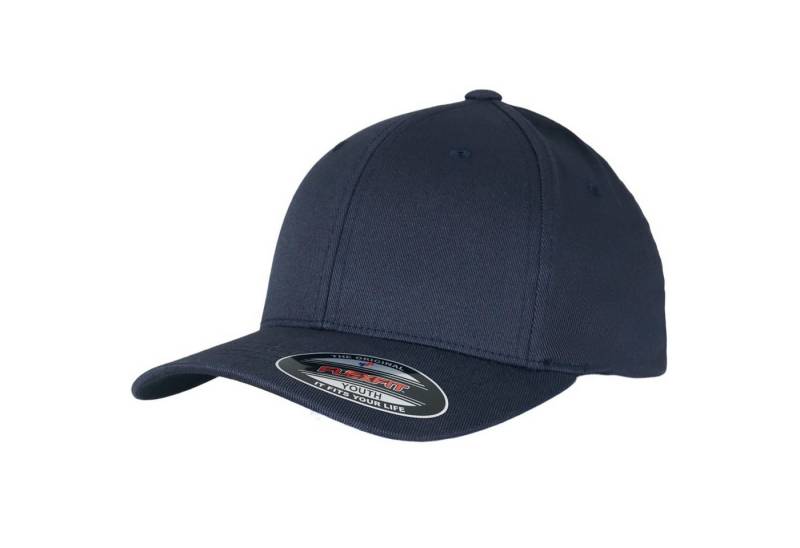 Flexfit Flex Cap Wooly Combed - Kappe - darknavy von Flexfit