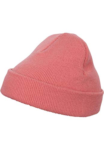 Flexfit Heavyweight Beanie Cap, Coral, one size von Flexfit