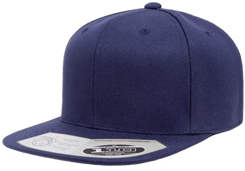 Flexfit Herren 110 Classic Snapback Hut, Navy, Einheitsgröße von Flexfit