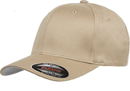 Flexfit Herren Baseball Cap Beige kaki Erwachsene Large/X-Large (7 1/8" - 7 5/8") von Flexfit