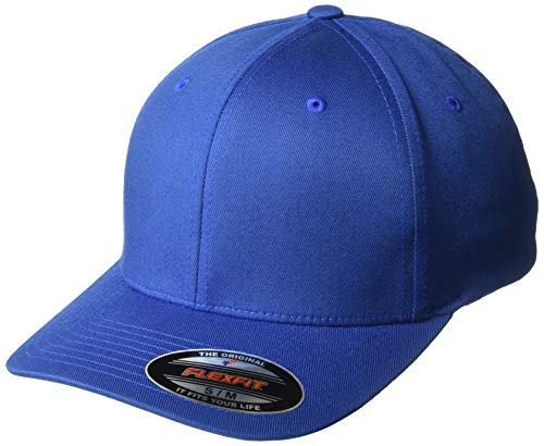 Flexfit Herren Baseball Cap Blau Royal Erwachsene Small/Medium (6 3/4" - 7 1/4") von Flexfit