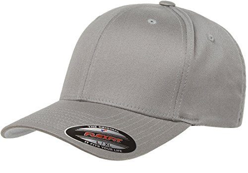 Flexfit Herren Baseball Cap Grau grau Erwachsene Small/Medium (6 3/4" - 7 1/4") von Flexfit