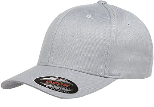 Flexfit Herren Baseball Cap Silber silber Erwachsene Small/Medium (6 3/4" - 7 1/4") von Flexfit