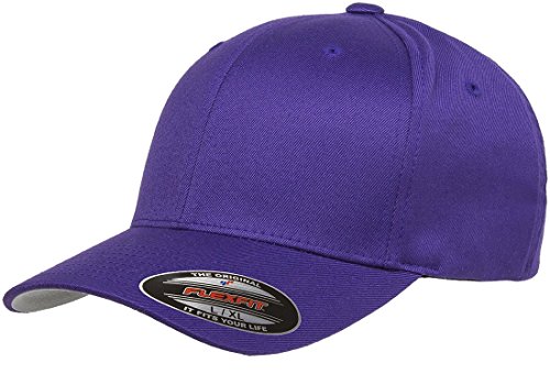 Flexfit Herren Baseball Cap purpur Erwachsene Large/X-Large (7 1/8" - 7 5/8") von Flexfit