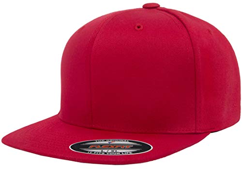 Flexfit Herren Profi-Baseball auf dem Feld Pro-Baseballkappe, Rot, S/M von Flexfit