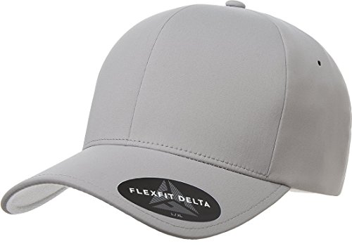 Flexfit Herren Delta Seamless Cap Hut, Silber, L/XL von Flexfit