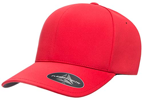 Flexfit Herren Delta Seamless Cap Hut, rot, L/XL von Flexfit