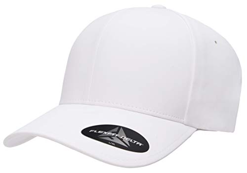 Flexfit Herren Delta Seamless Cap Hut, Weiß, S/M von Flexfit