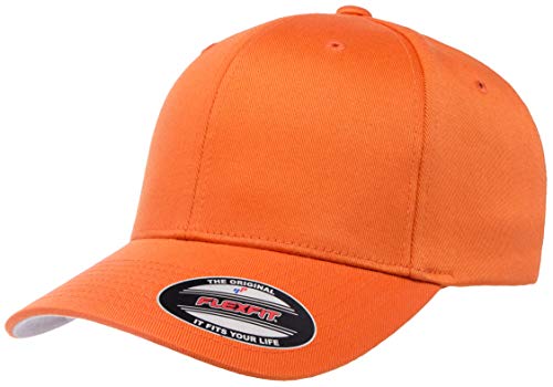 Flexfit Herren Flexfit Herren Athletic Baseball Fitted Cap Verschluss, Orange/Abendrot im Zickzackmuster (Sunset Chevron), S-M EU von Flexfit