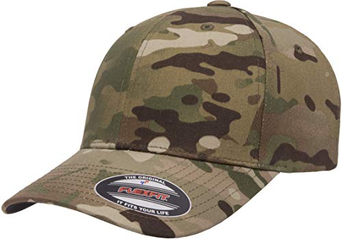 Flexfit Herren Multicam-Kappe Baseballkappe, Multikamera, L-XL Flexfit Herren Multicam-Kappe Baseballkappe, Multikamera, L-XL von Flexfit