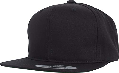 Flexfit Kinder Pro-style Twill Snapback Youth Cap Kape, Schwarz, J (2-6 Jahre) von Flexfit