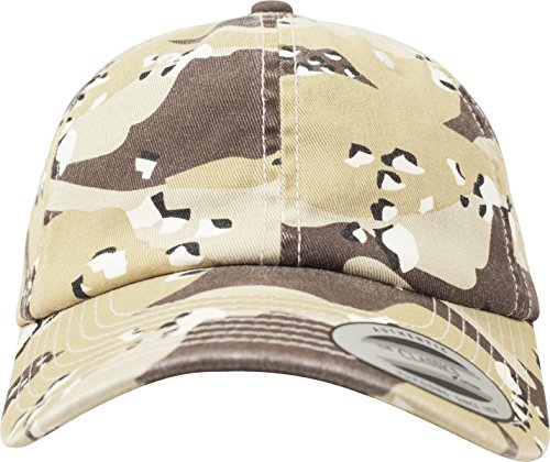 Flexfit Unisex Low Profile Camo Washed Cap Kappe, retro desert camo, Einheitsgröße von Flexfit