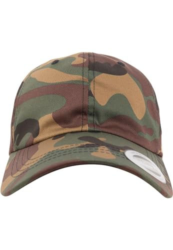 Flexfit Uni 6245CM-Low Profile Cotton Twill Cap, Green camo, one Size von Flexfit