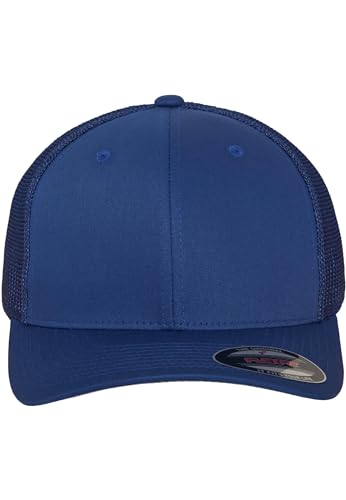 Flexfit Unisex Muts Flexfit Mesh Trucker M tze, royal, S-M EU von Flexfit