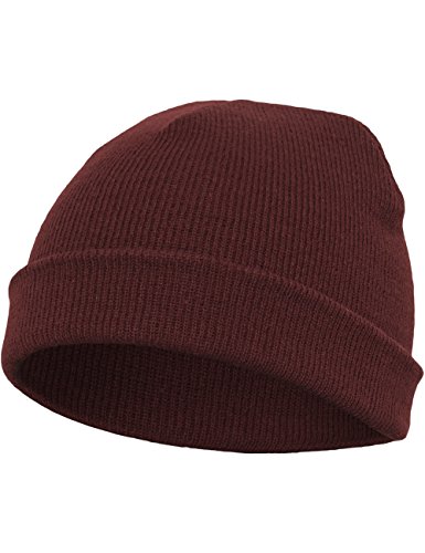 Flexfit Mütze Heavyweight Beanie, Maroon, one Size von Flexfit