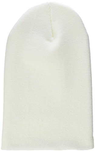 Flexfit Mütze Heavyweight Long Beanie, White, one Size von Flexfit