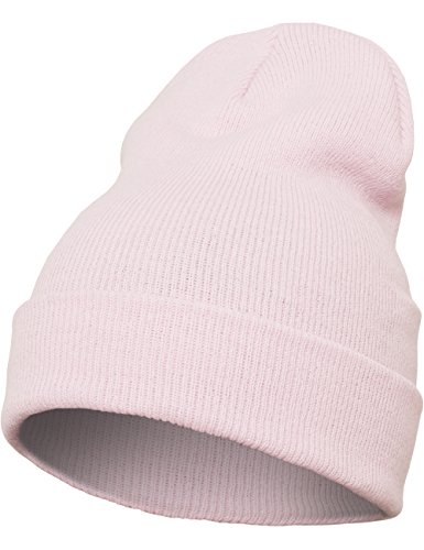 Flexfit Mütze Heavyweight Long Beanie, baby pink, one size von Flexfit