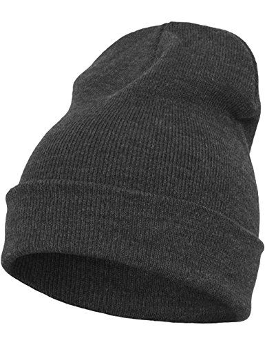 Flexfit Mütze Heavyweight Long Beanie, charcoal, one size von Flexfit