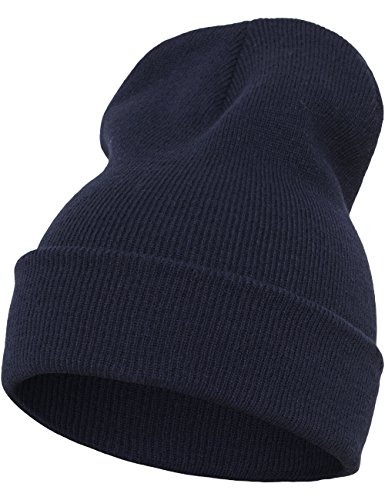 Flexfit Mütze Heavyweight Long Beanie, navy, one size, 1501KC-00155-0050 von Flexfit