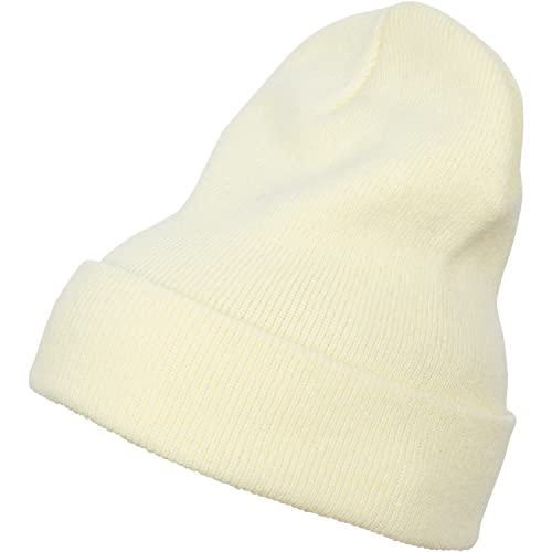 Flexfit Mütze Heavyweight Long Beanie Cap, powderyellow, one Size, 1501KC von Flexfit